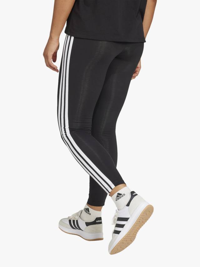 Эссеншиалз леггинсы из хлопка с тремя полосками adidas — фото 2