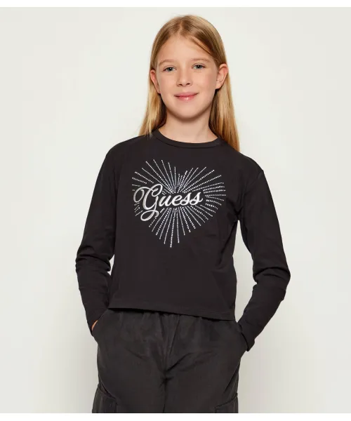 

Блуза Regular fit Guess, черный