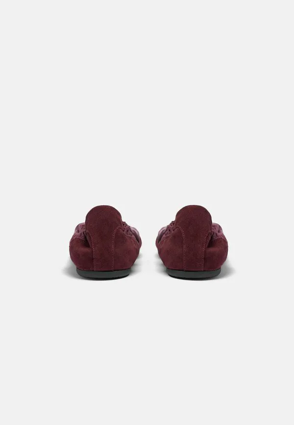 Низкие кроссовки Scarosso, Burgundy - Nylon — фото 4
