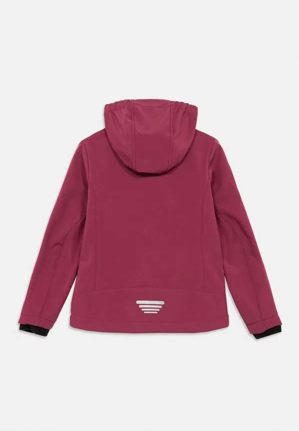 Детская куртка с капюшоном, унисекс, из мягкой ткани. Cmp, Peony — фото 2