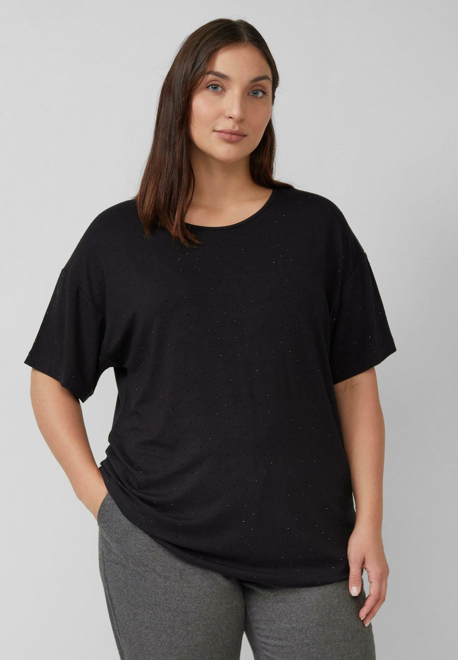 

Футболка s.Oliver Print T-shirt, Schwarz/Black, Черный, Футболка s.Oliver Print T-shirt, Schwarz/Black