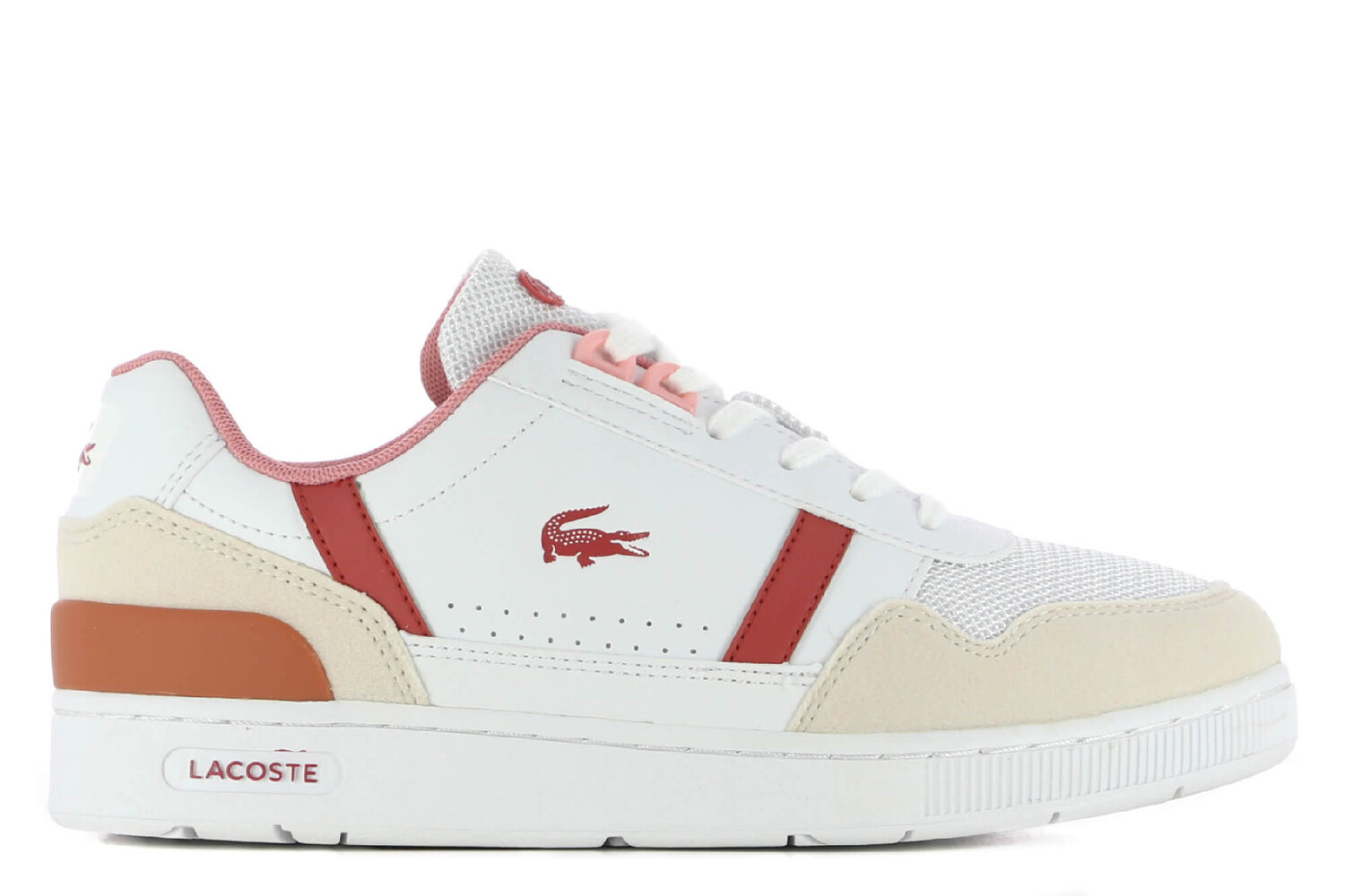 

Кроссовки с Т-образным зажимом Lacoste, белый