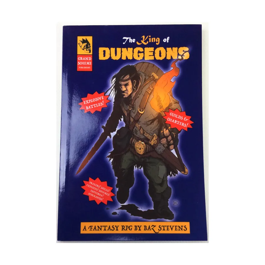 

King of Dungeons (POD, Black & White), Role Playing Games (Grand Scheme Publishing), мягкая обложка