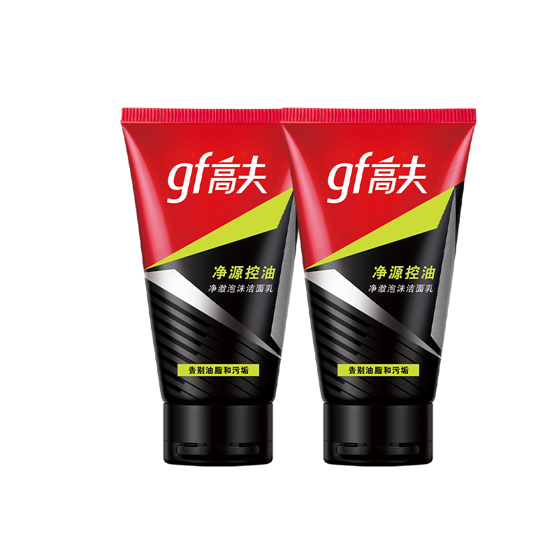 GAOFU Pure Source Пенка для умывания Очищающее молочко Увлажнение и контроль жира 100 г Gf, 100g — фото 3