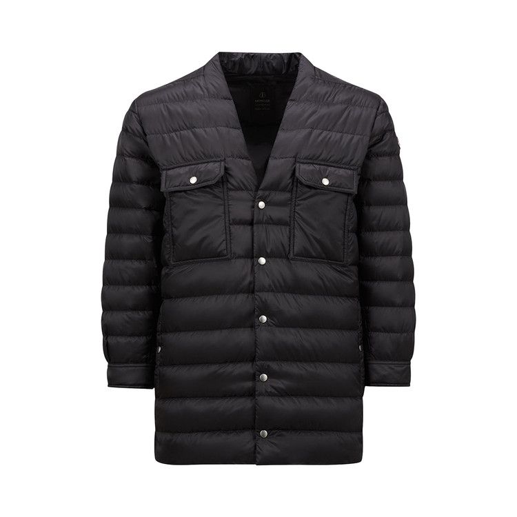 

Куртка Moncler x Rick Owens Woven Outershirt 'Black'