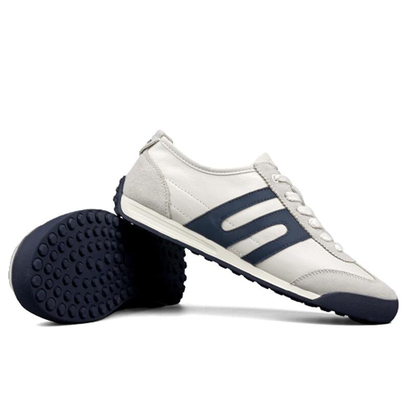Кроссовки мужские Lifestyle Shoes Men Low-Top Devanro, белый/зеленый — фото 4
