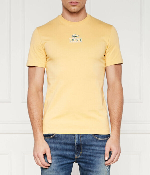 

Футболка Lacoste Regular Fit, желтый