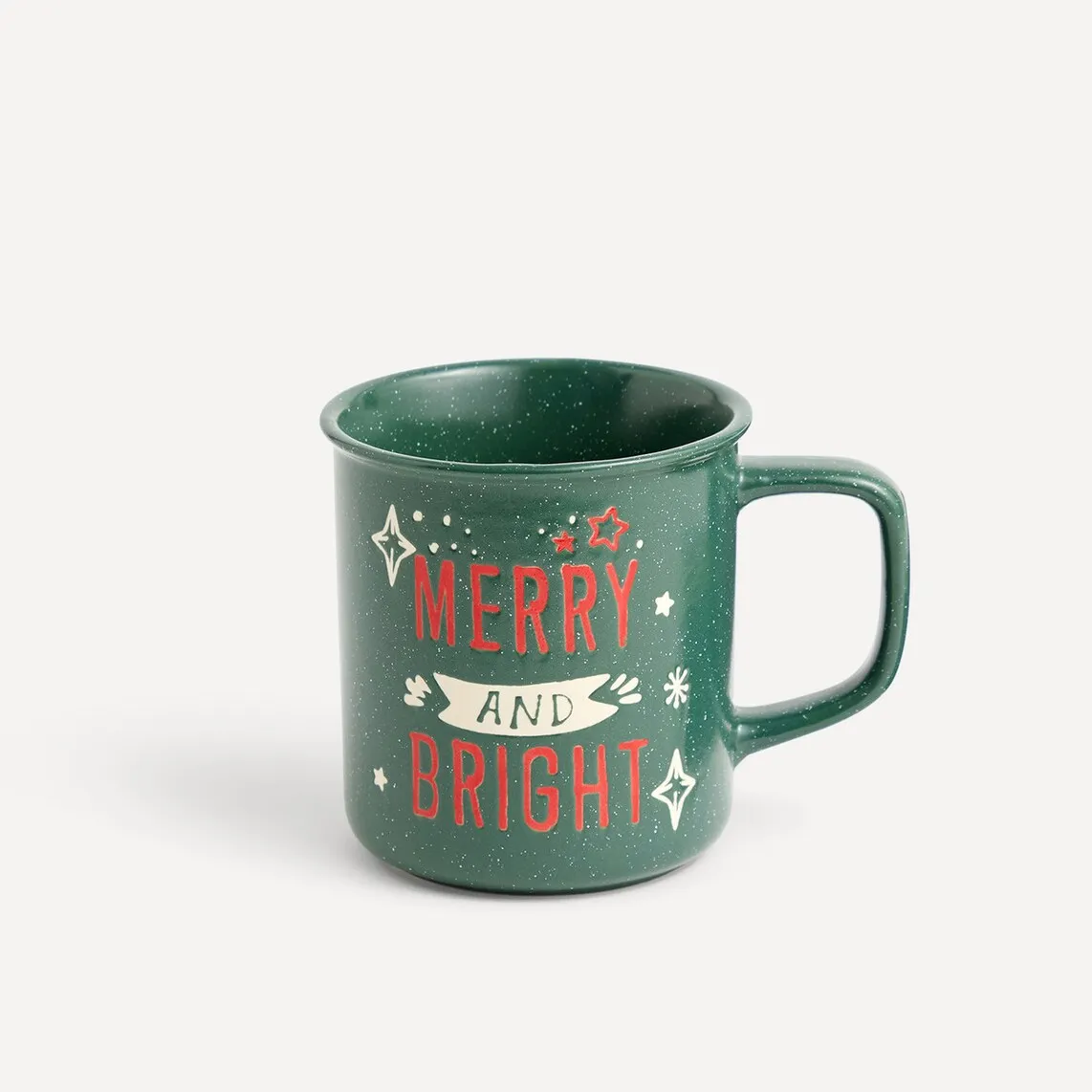 

Кружка Merry Christmas Basics El Corte Inglés, зеленый