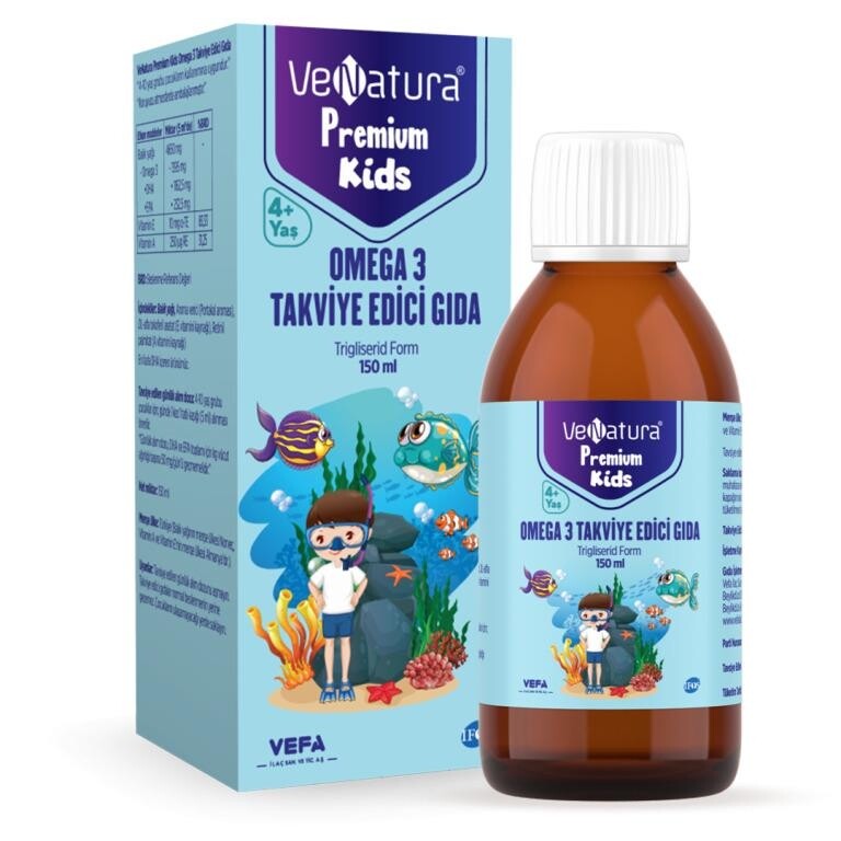

Venatura Premium Kids Омега 3 Сироп 150 мл