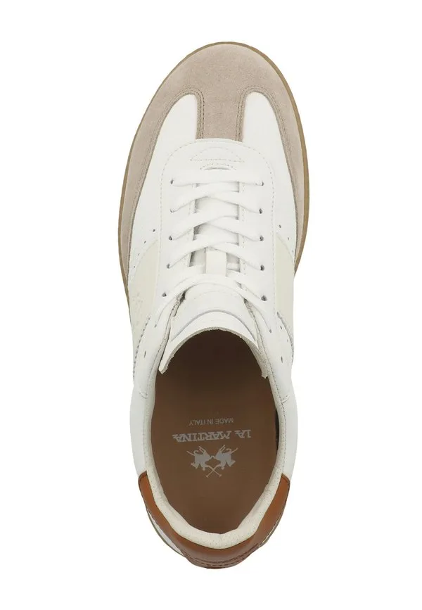 Кроссовки la martina herren scarpa uomo weiss 44 бежевыебелые lfm ae cc La Martina, Beige-White Lfm Ae Cc — фото 3
