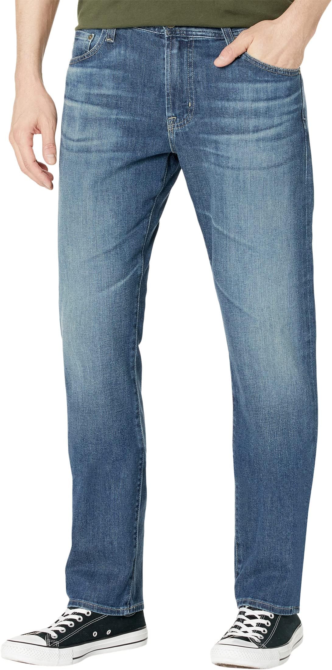 

Джинсы AG Everett Slim Straight Jeans in Tule River, цвет Tule River