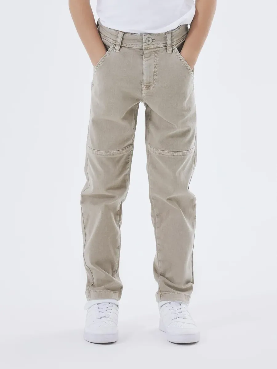 

Брюки-чиносы It It "NKMSILAS TAPERED TWI PANT 1320-TP NOOS" Name It, цвет Winter Twig