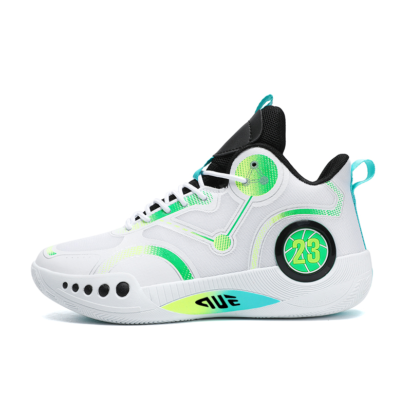 

Prince McQueen Антискользящие износостойкие баскетбольные кроссовки Mid-Top Unisex - Mesh Green, цвет Mesh Green