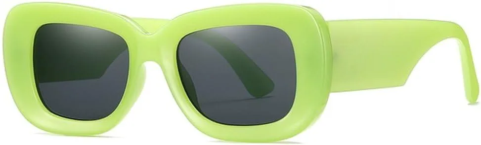 

Винтажные солнцезащитные очки желейного цвета для женщин и мужчин, градиентные очки с защитой от УФ-излучения UV400, модные солнцезащитные очки TVTBBVV, Green