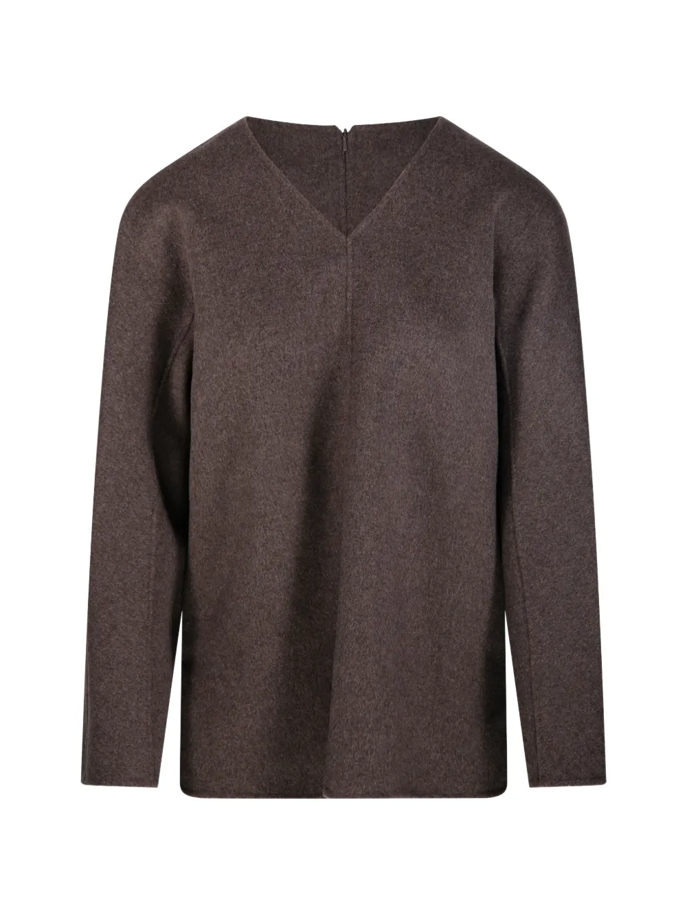 

Шерстяная блузка с V-образным вырезом 'S Max Mara, коричневый