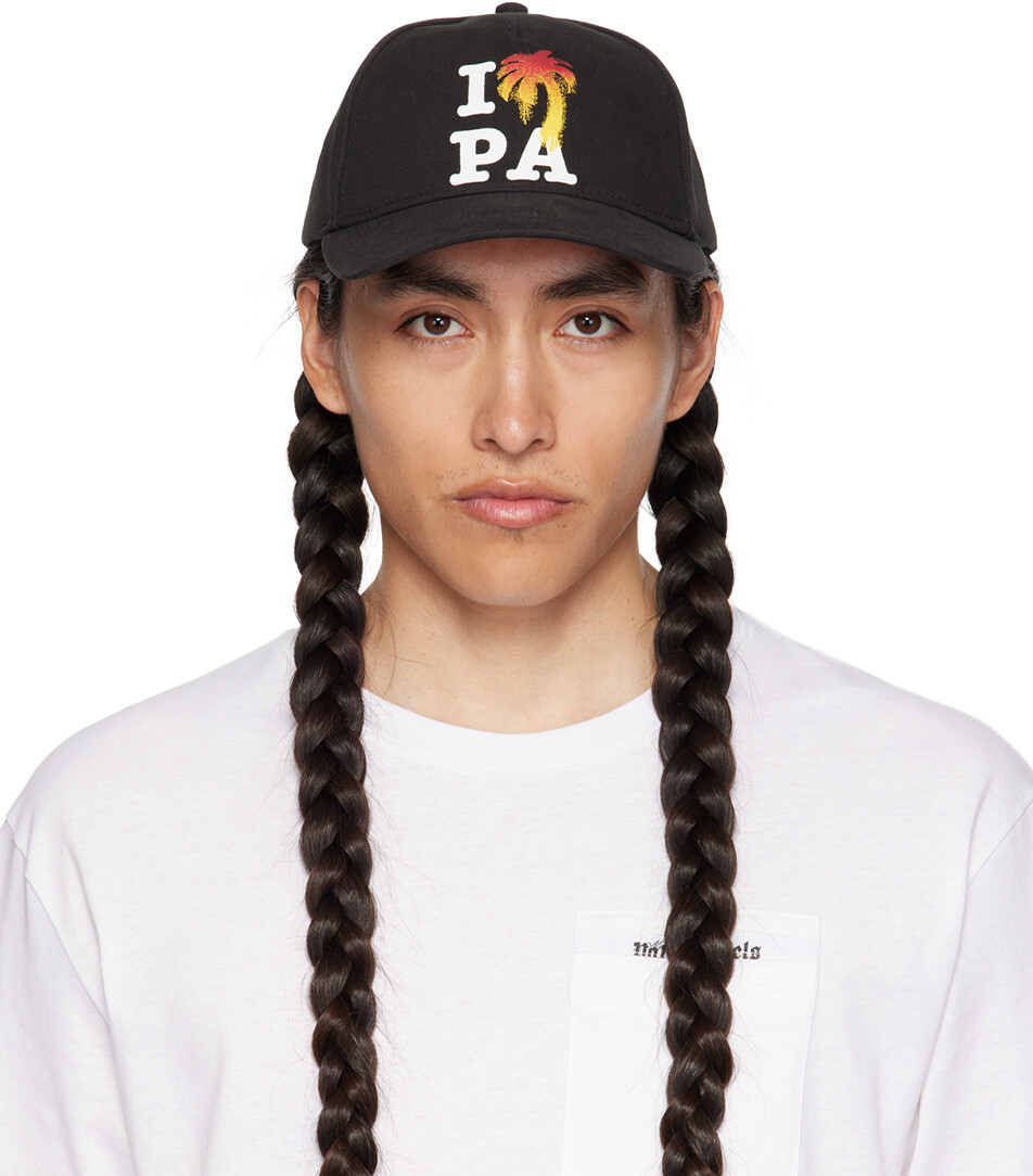 

Черная кепка «I Love PA» Palm Angels
