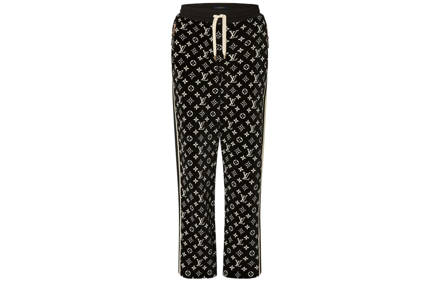 

LOUIS VUITTON Женские трикотажные спортивные штаны, цвет Black
