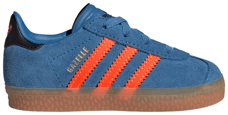 

Кроссовки adidas Gazelle Comfort Closure El I 'Focus Blue Solar Orange', синий