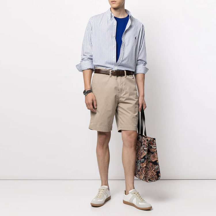 Polo Ralph Lauren Повседневные шорты мужские хаки — фото 4