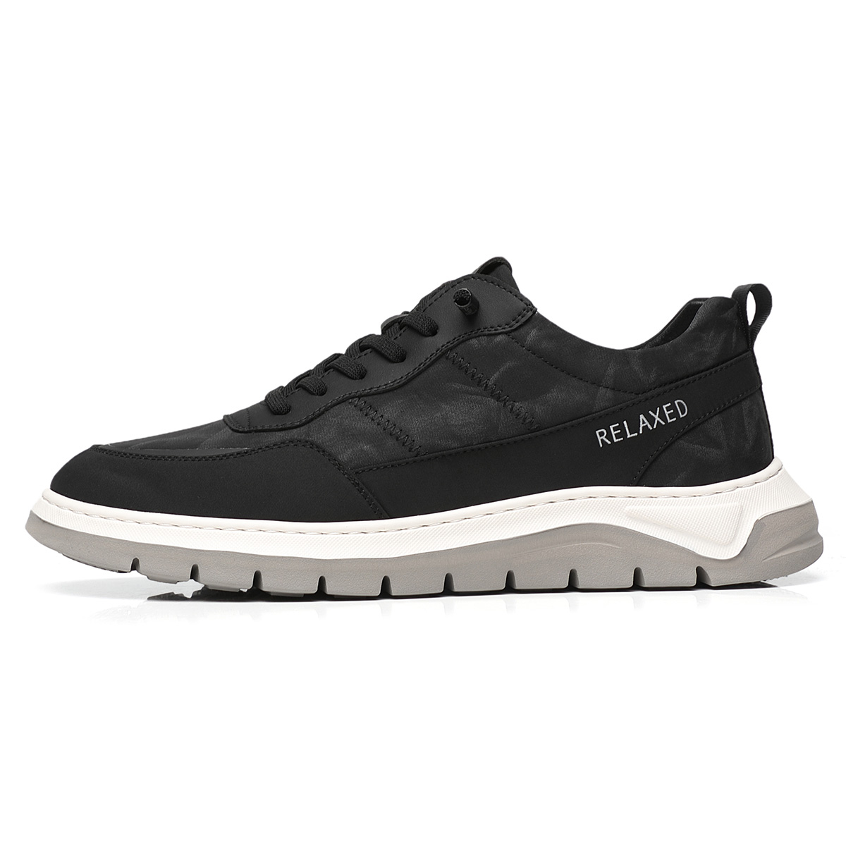 

Кроссовки мужские Lifestyle Shoes Men Low-Top Black 15 Mins