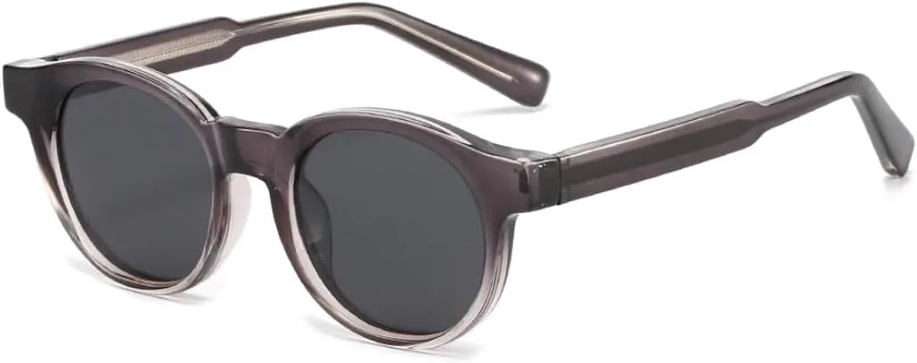 

Солнцезащитные очки в круглой оправе с защитой от УФ-излучения UV400 для мужчин и женщин, ацетатные линзы, поляризованные линзы для женщин VFDHN, Xyp98733-c4