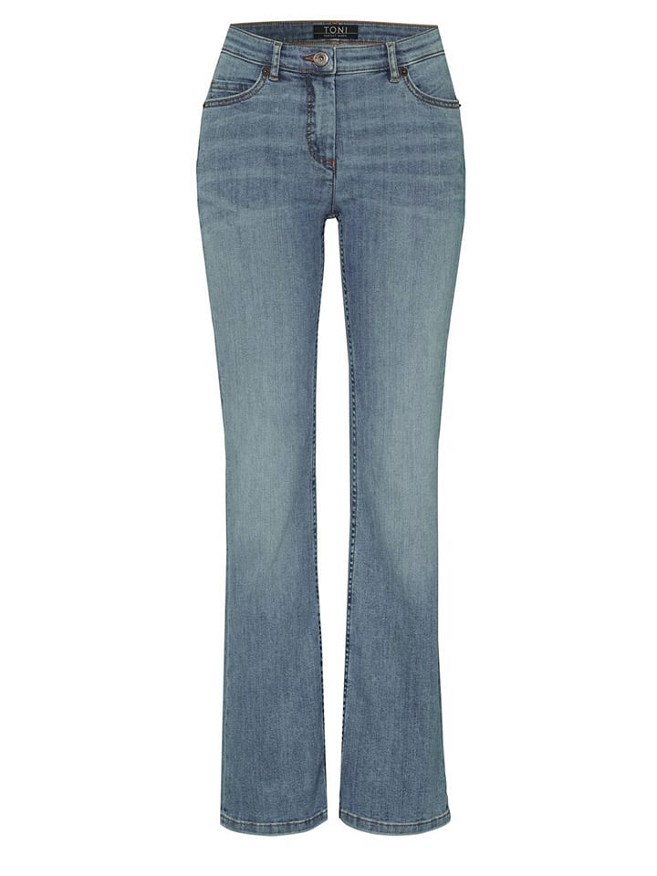 

Джинсы "Perfect Shape" - зауженные - синего цвета Toni
