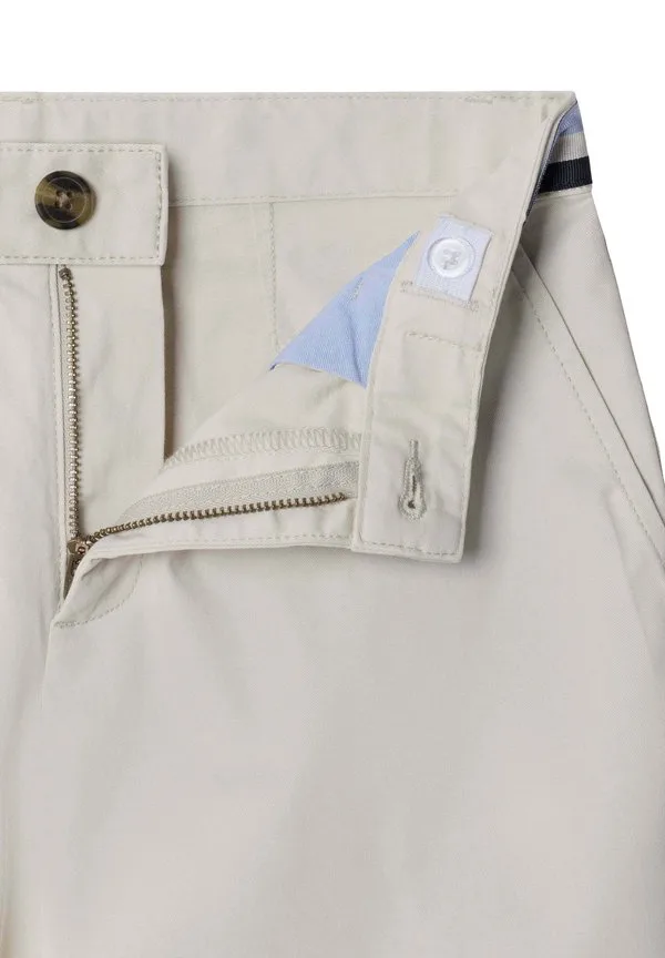 Плиссированные чиносы Hackett London, Natural Beige — фото 3