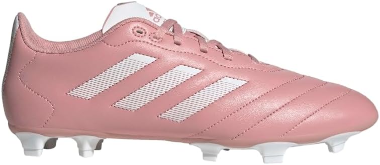 Футбольные бутсы Adidas Unisex Goletto для твердого грунта, сиреневый/белый — фото 2