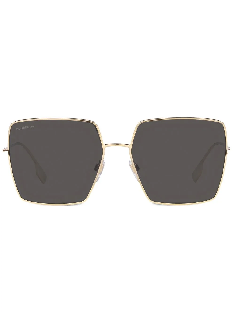 

Солнцезащитные очки Daphne в клетку Burberry Eyewear, золотой