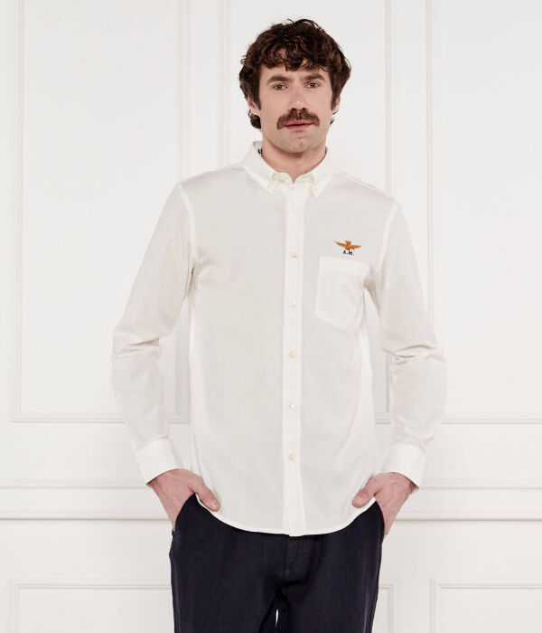 

Рубашка Regular fit Aeronautica Militare, белый