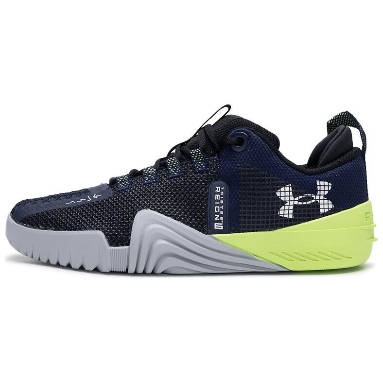 

Кроссовки Tribase для бега мужские с низким верхом, синие/черные Under Armour