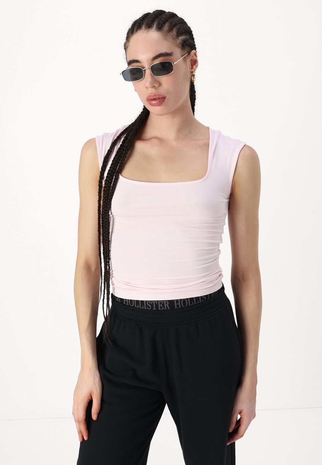 

Топ Gina Tricot, светло-розовый