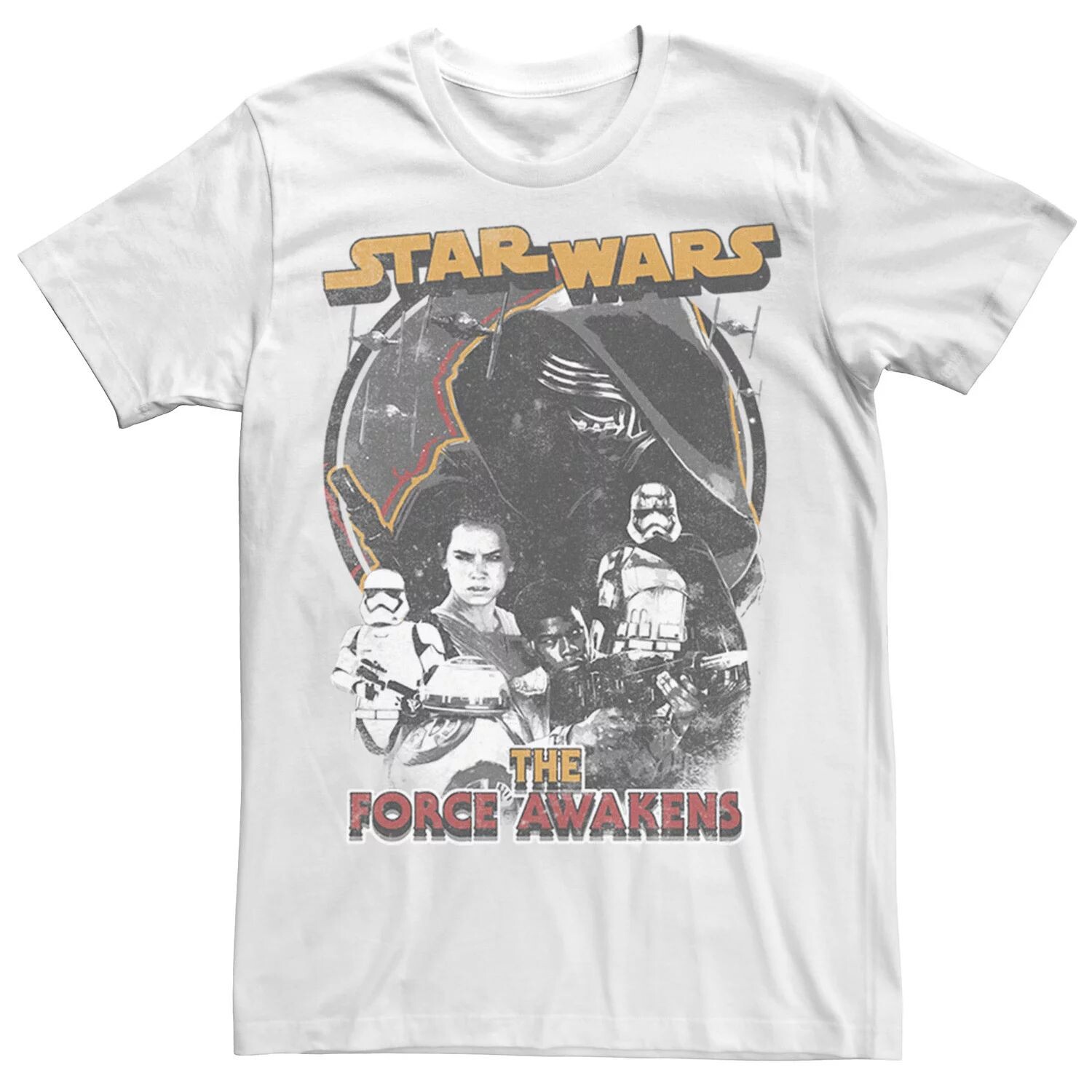 

Мужская футболка с плакатом группы The Force Awakens Star Wars