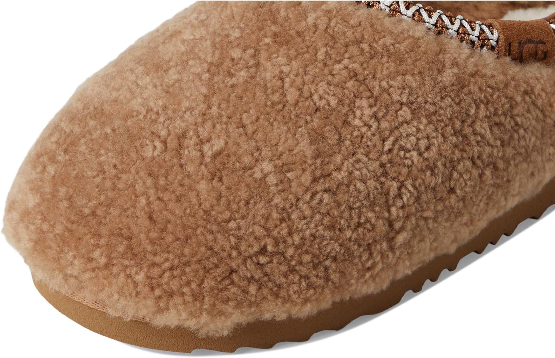 

Тапочки UGG Kids Tasman Maxi Curly, цвет Chestnut