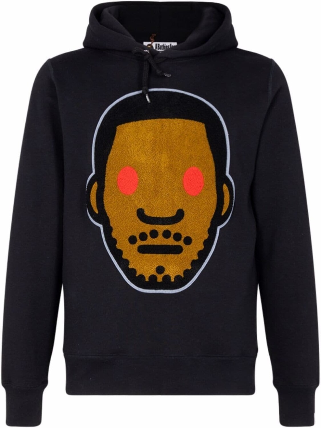 

A Bathing Ape худи из коллаборации с Kid Cudi, черный