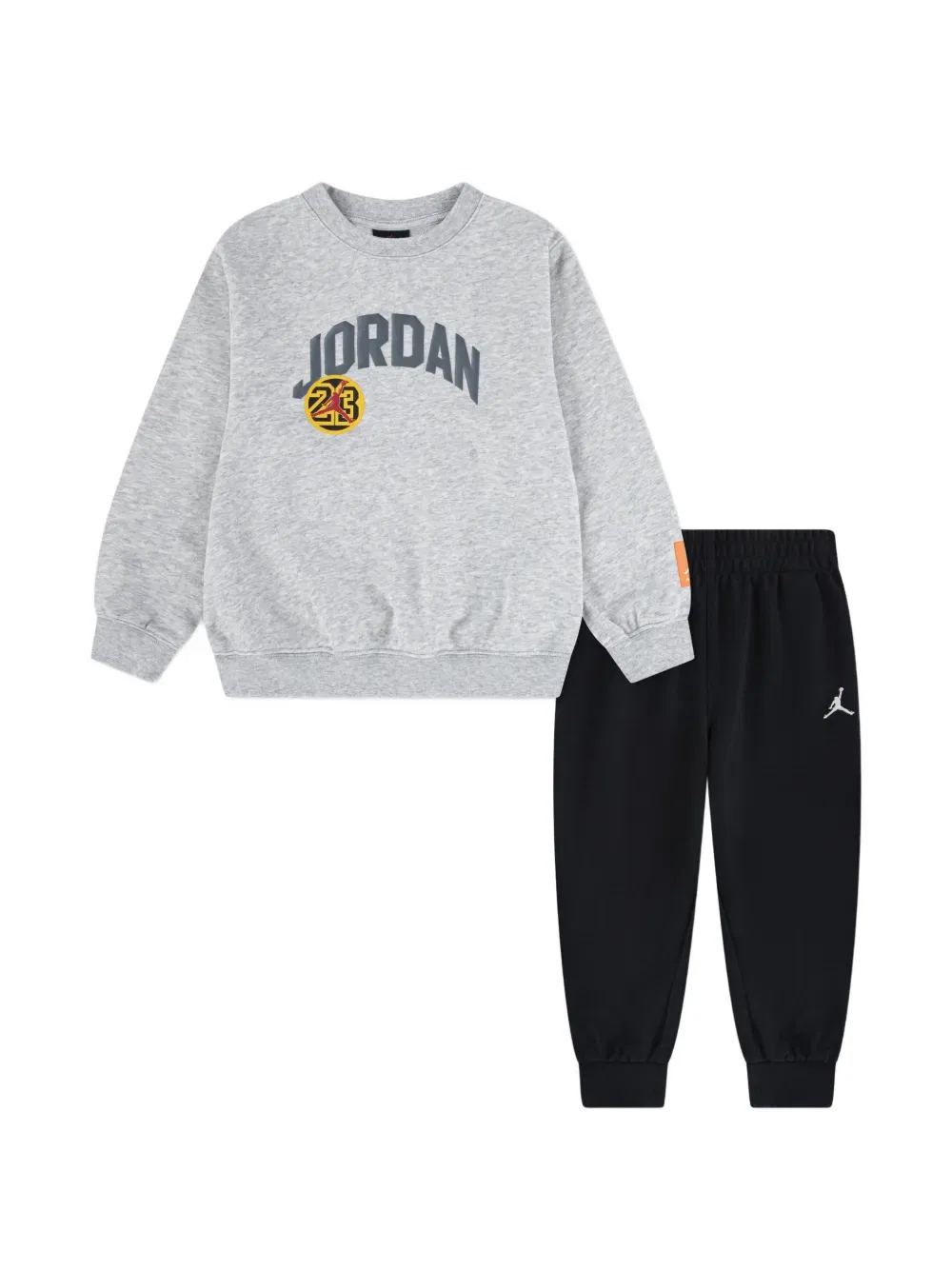Спортивный костюм с логотипом Dynasty Jordan Kids, серый