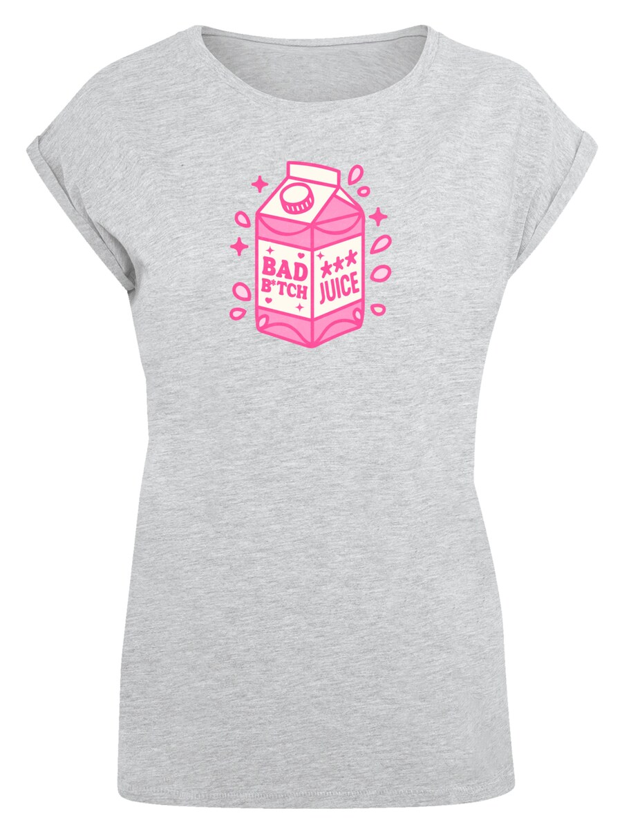 

Рубашка F4NT4STIC Internationaler Frauentag: Girl-Power-Design, светло-серый