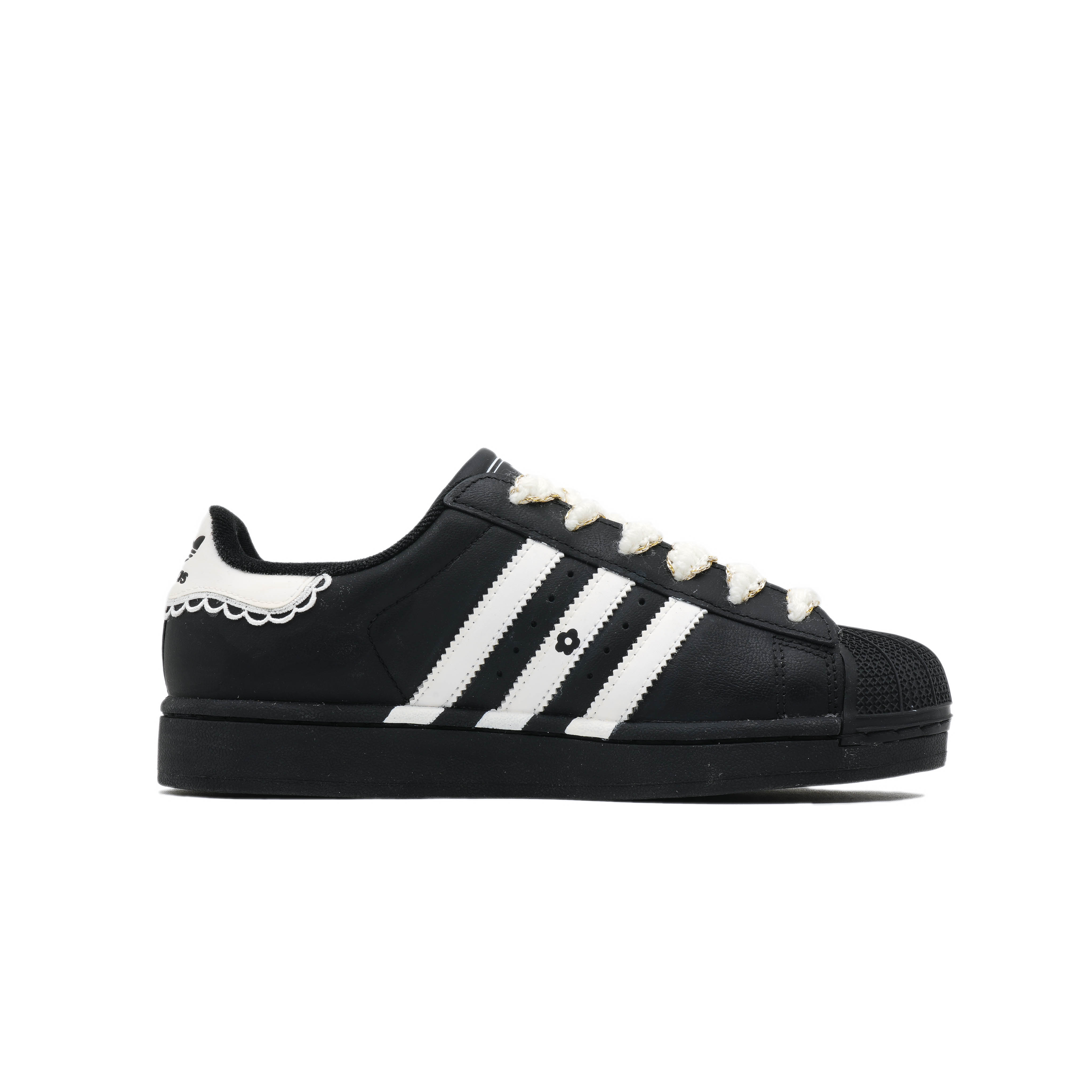 Детские кроссовки для скейтбординга Superstar 2 для начальной школы Adidas Originals, черный — фото 2