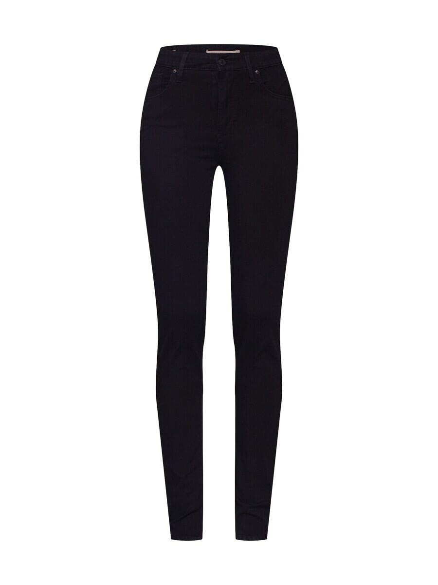 Джинсы скинни LEVI'S 721 HIGH RISE SKINNY, черный деним