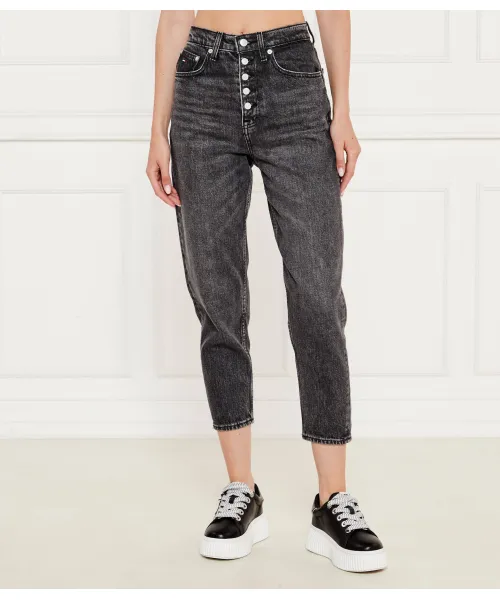

Джинсы Mom fit Tommy Jeans, серый
