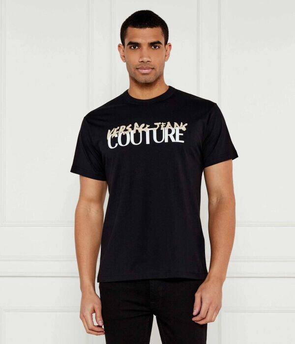 

Футболка Versace Jeans Couture Regular Fit, черный