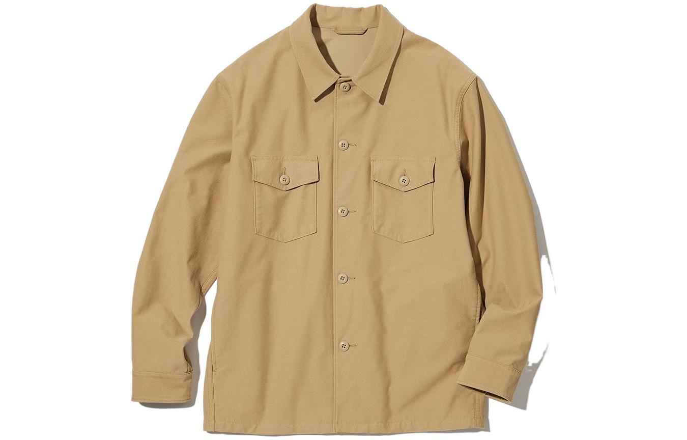 

UNIQLO Куртка унисекс верблюжья, Camel