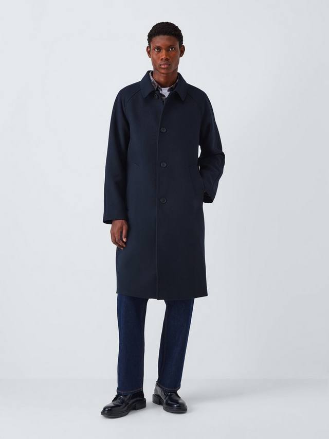 

Шерстяное кашемировое пальто Kin, Navy