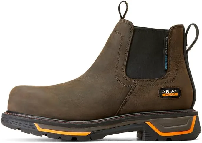 

Мужские рабочие ботинки Ariat Big Rig Chelsea с водонепроницаемым верхом и композитным носком