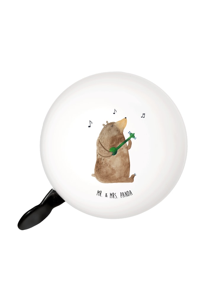 

Mr. & Mrs. Panda Большой велосипедный звонок, песня про медведя без слов, белого цвета