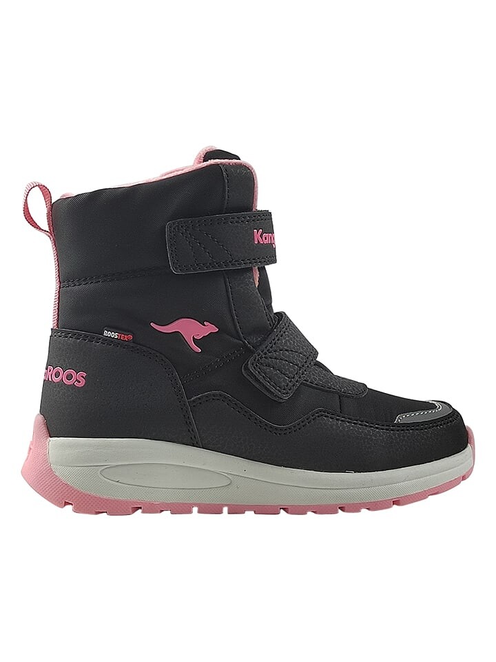 Сапоги Kangaroos, цвет schwarz/rosa/weiß