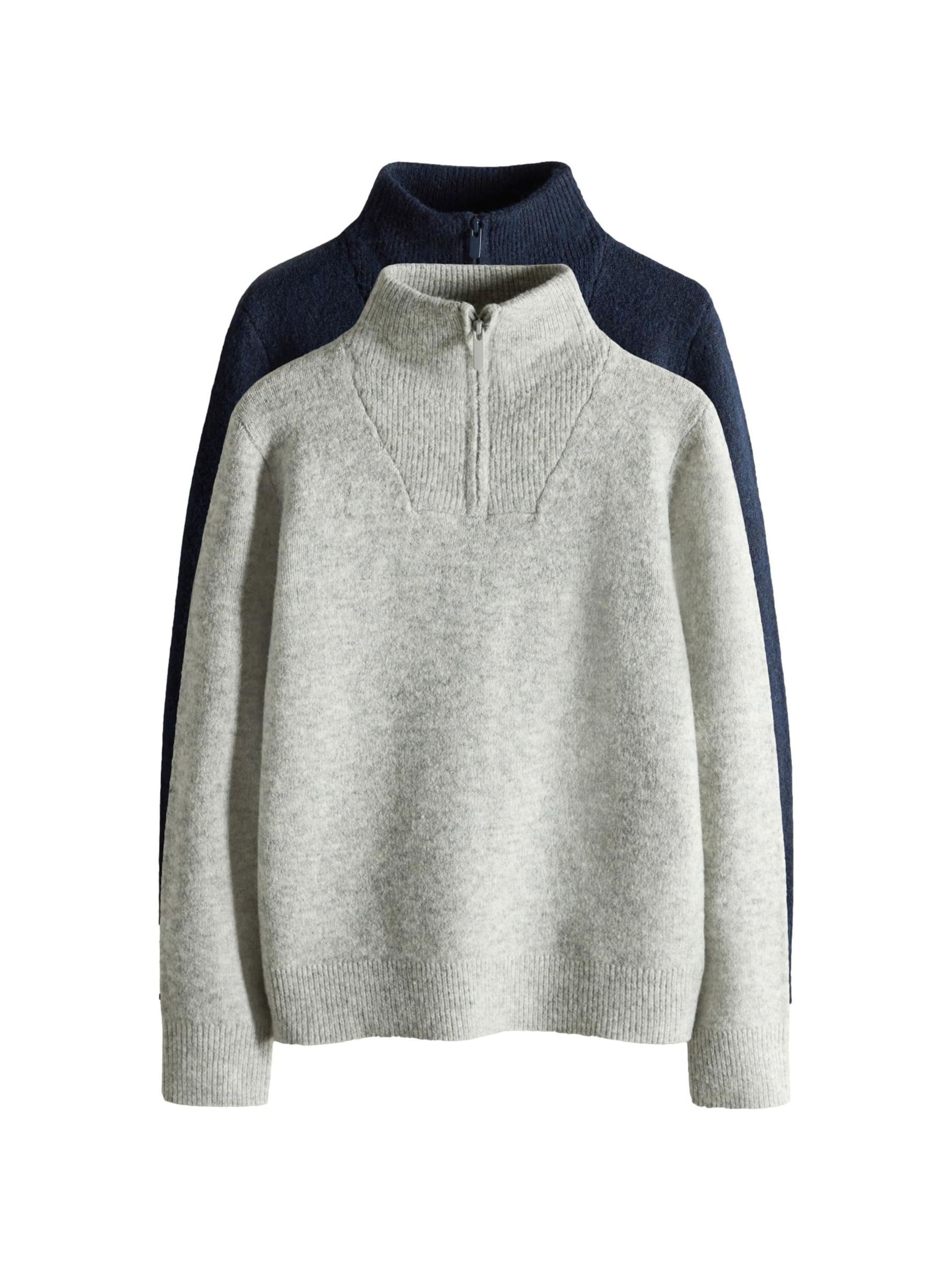 The Set Свитер в цвете Navy, Grey