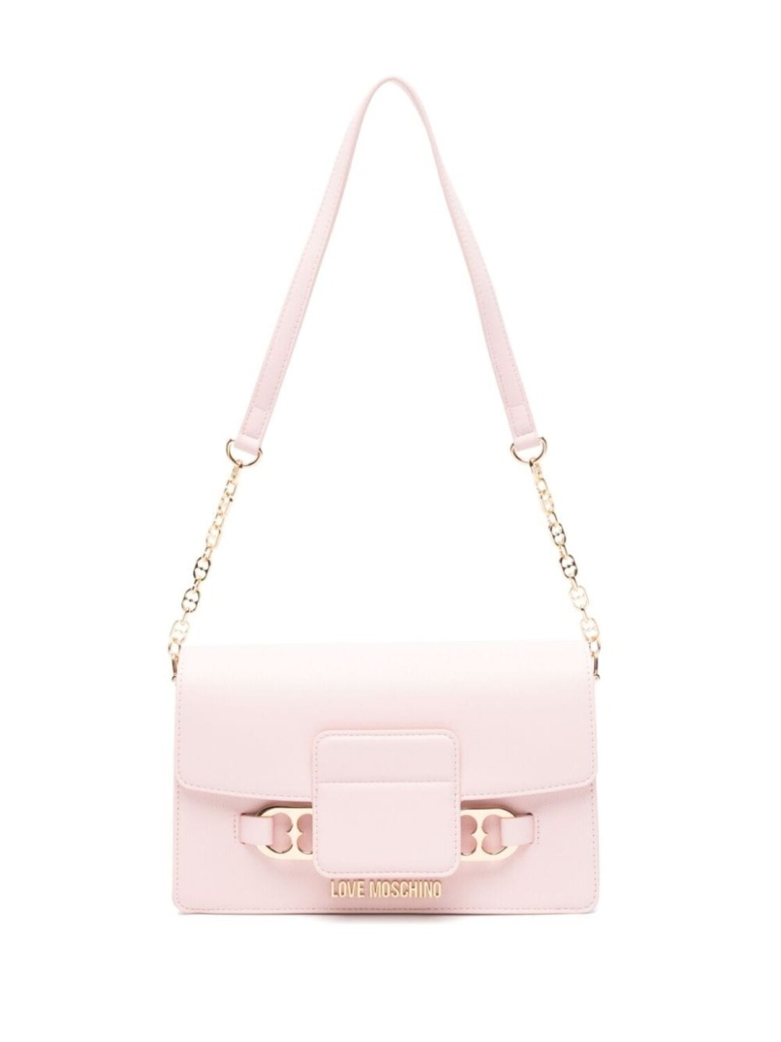 

Love Moschino сумка на плечо с цепочным декором, розовый
