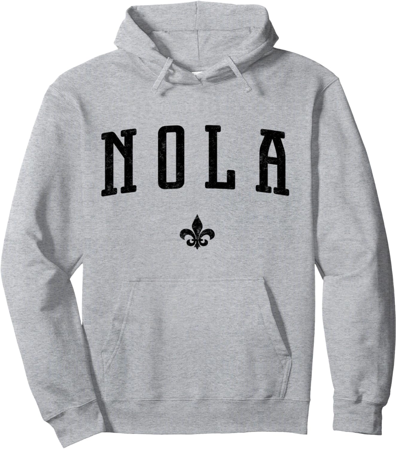 

Винтажная толстовка NOLA New Orleans Apparel Co, серый