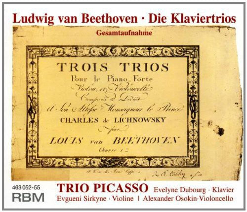 

CD диск Beethoven: Piano Trios